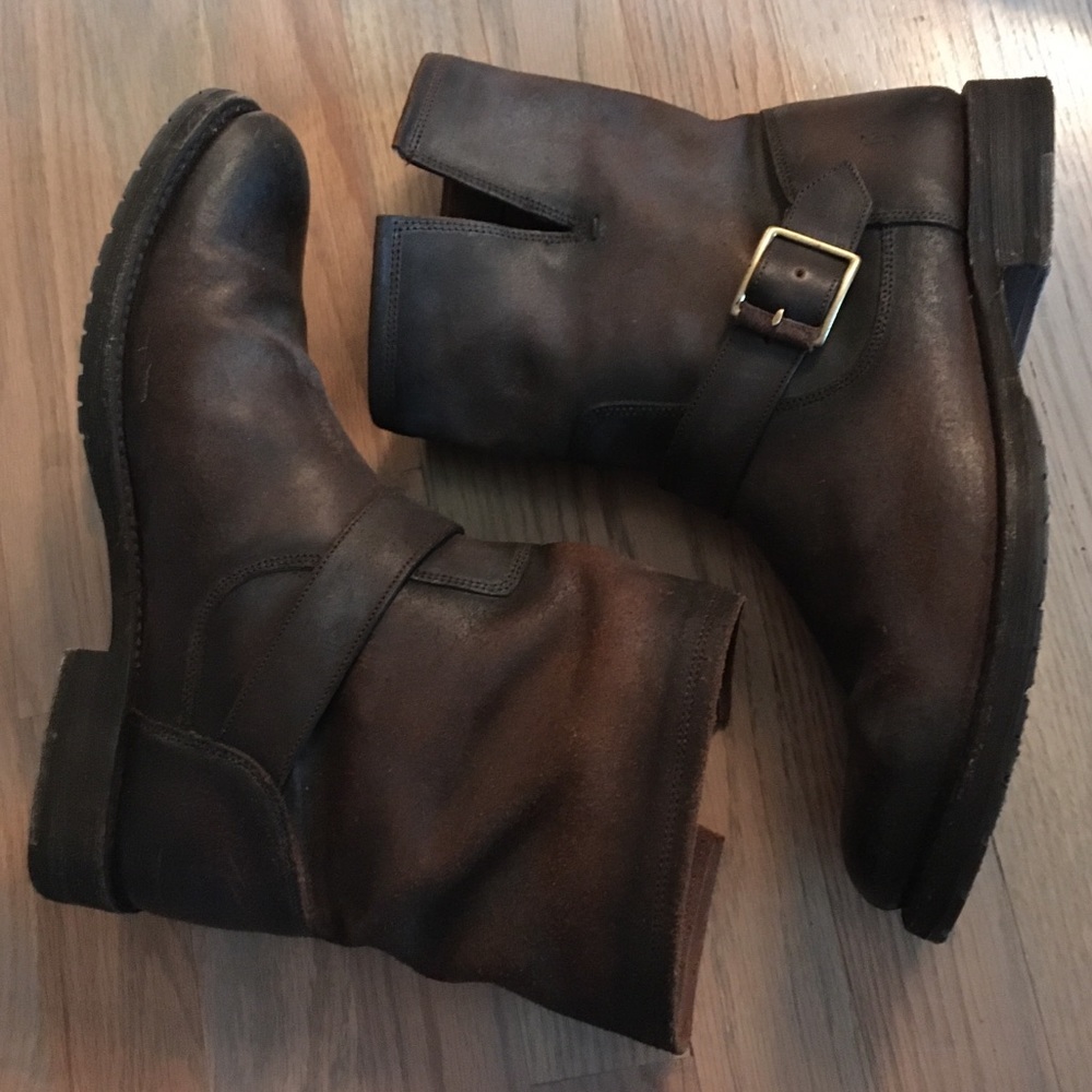 Frye Boots Natalie Engineer Short